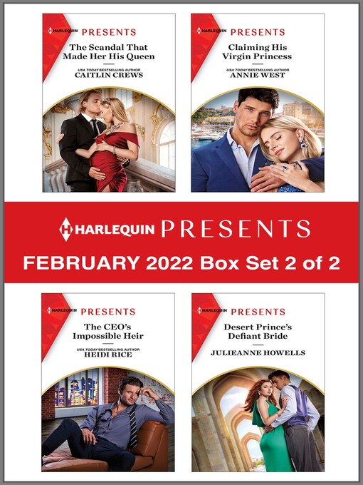 Cover image for Harlequin Presents: February 2022--Box Set 2 of 2